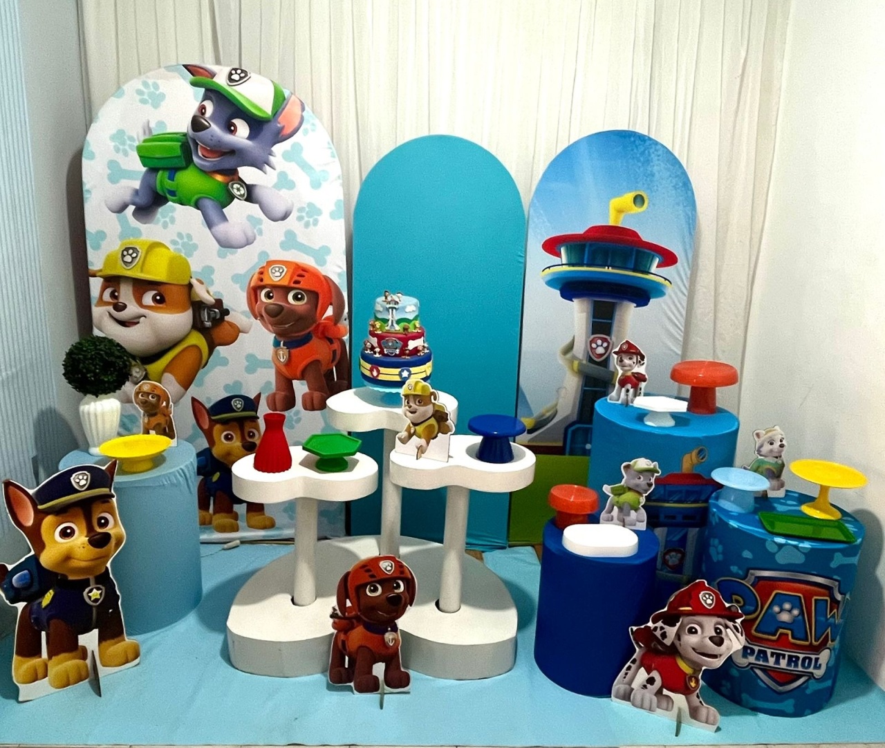 Composição Patrulha Canina 1 - Olaf Decoracao e pegue monte 
