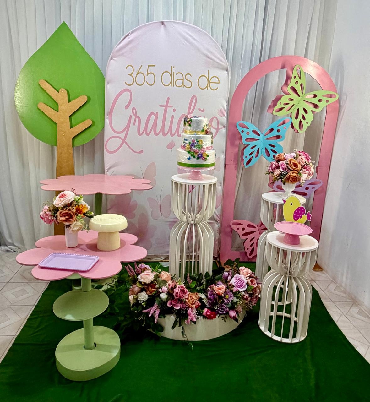 Composição 365 Gratidão - Olaf Decoracao e pegue monte 