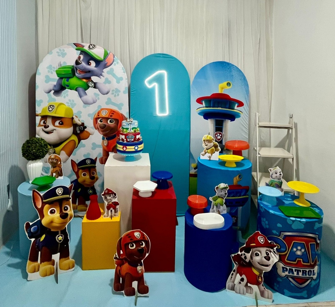 Composição Patrulha Canina - Olaf Decoracao e pegue monte 