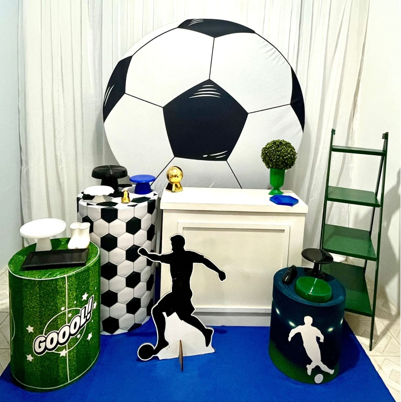 Kit Futebol Novo Sublime - Olaf Decoracao e pegue monte 