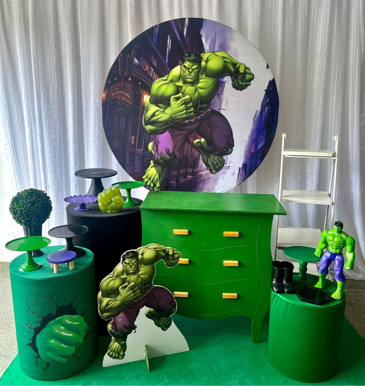 Kit Hulk Sublime - Olaf Decoracao e pegue monte 