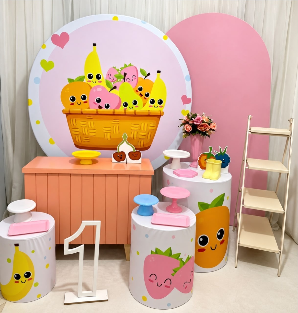 Tema Frutinhas Kit Celebre - Olaf Decoracao e pegue monte 