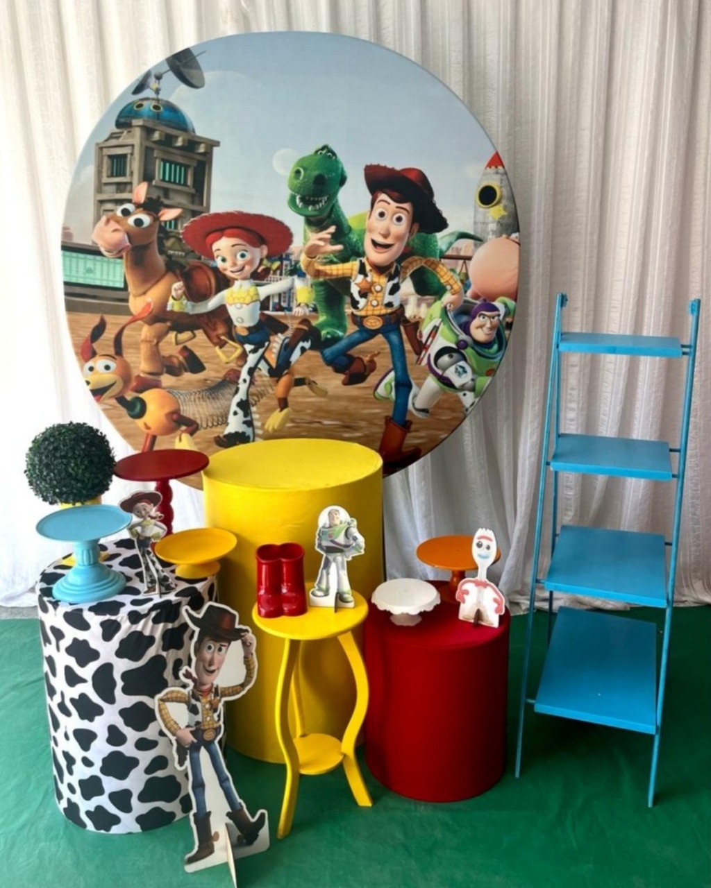 Kit Ouro Toy Story - Olaf Decoracao e pegue monte 