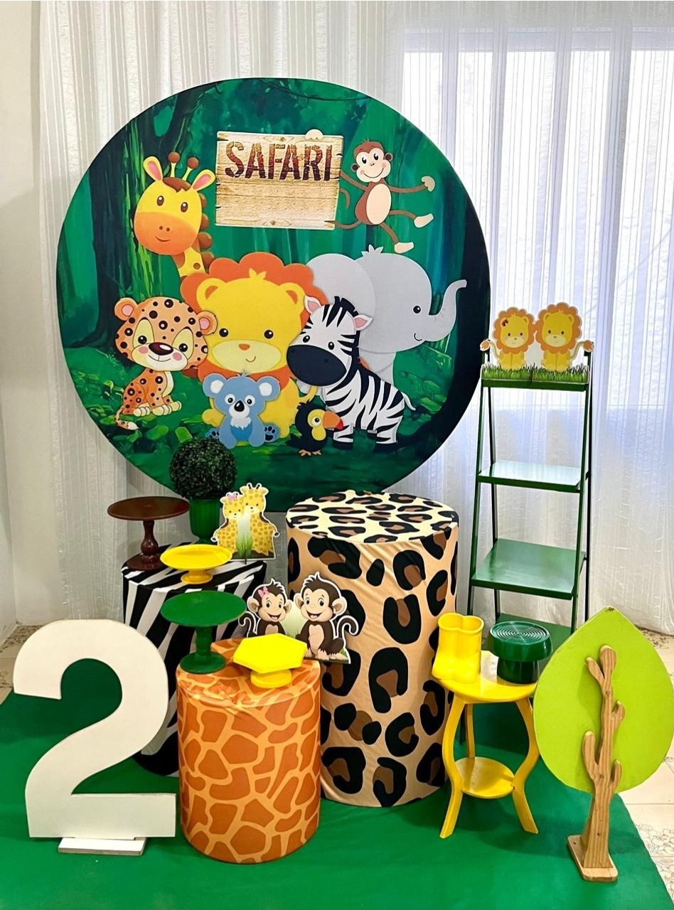 Kit Safari Luxo 1 (Cópia 1) (Cópia 1) - Olaf Decoracao e pegue monte 