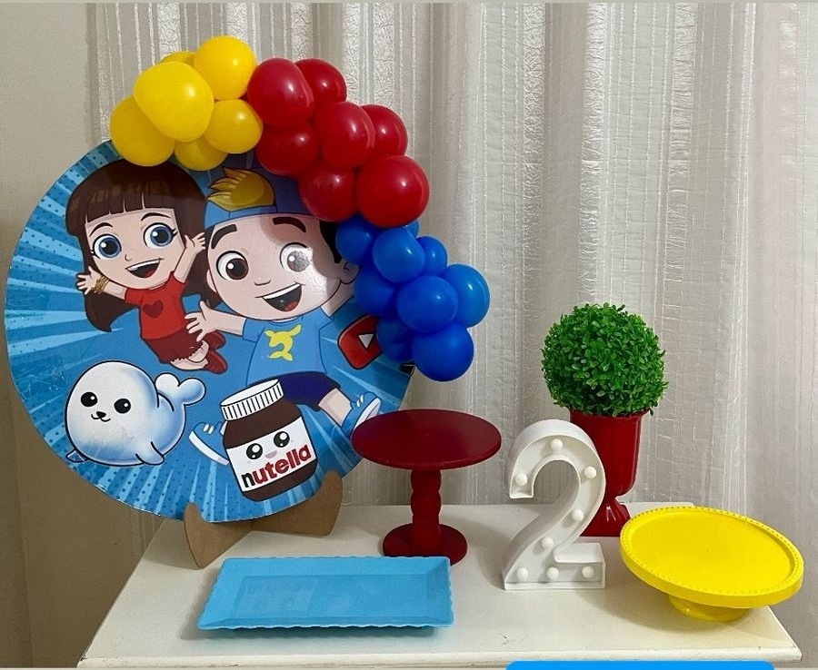 Kit Mesa Maria Clara E Jp - Olaf Decoracao e pegue monte 