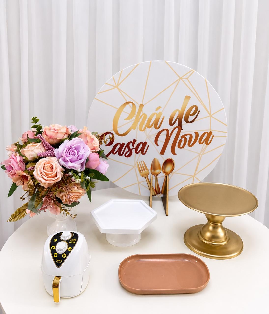 Cha de Casa Nova Kit Mesa - Olaf Decoracao e pegue monte 