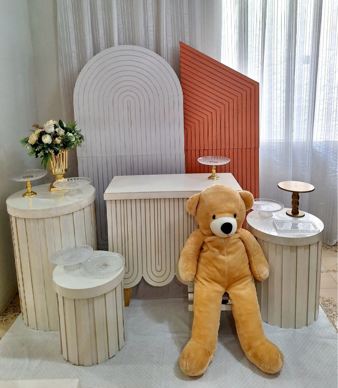 Chá de Bebe Composição 1 - Olaf Decoracao e pegue monte 
