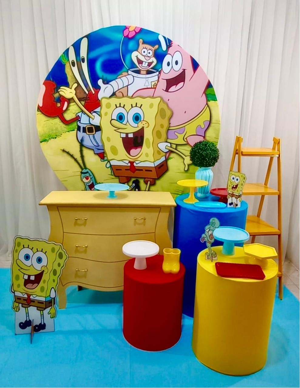 Kit Bob Esponja Sublime - Olaf Decoracao e pegue monte 