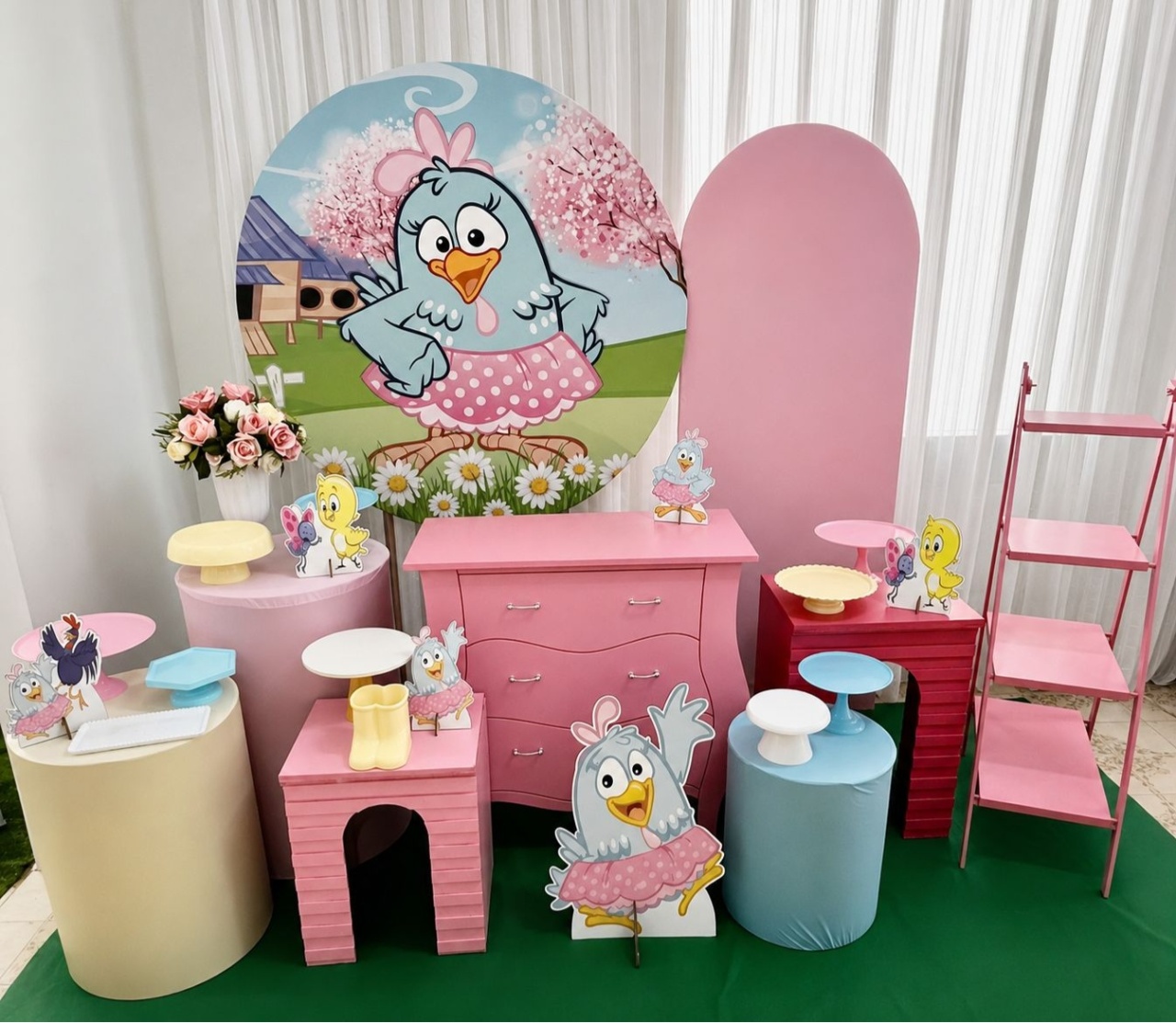 Kit Galinha Pinatdinha Luxo - Olaf Decoracao e pegue monte 