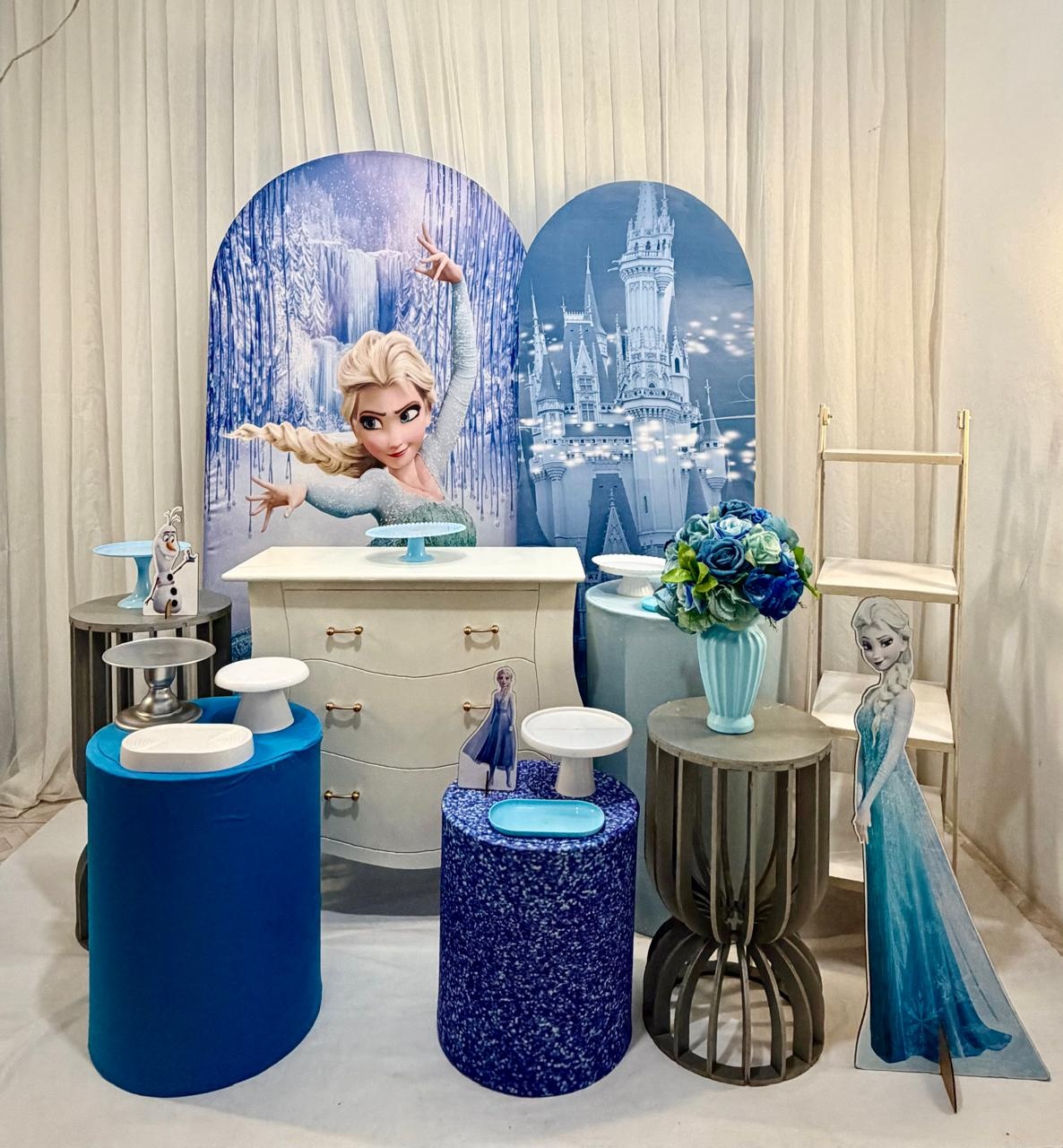 Kit Celebre Frozen - Olaf Decoracao e pegue monte 