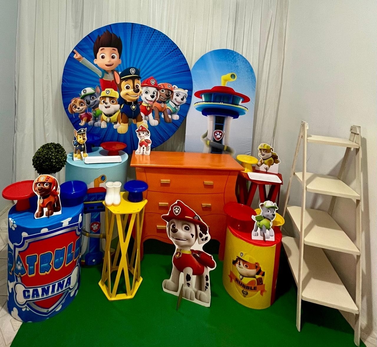 Patrulha Canina Kit Luxo 1 - Olaf Decoracao e pegue monte 