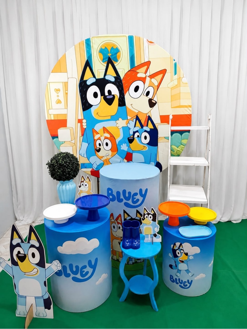 Kit Blue Menino Ouro - Olaf Decoracao e pegue monte 