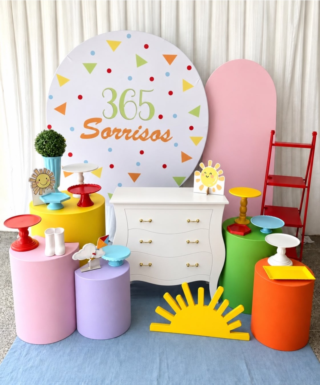 Kit 365 Luxo Menina - Olaf Decoracao e pegue monte 