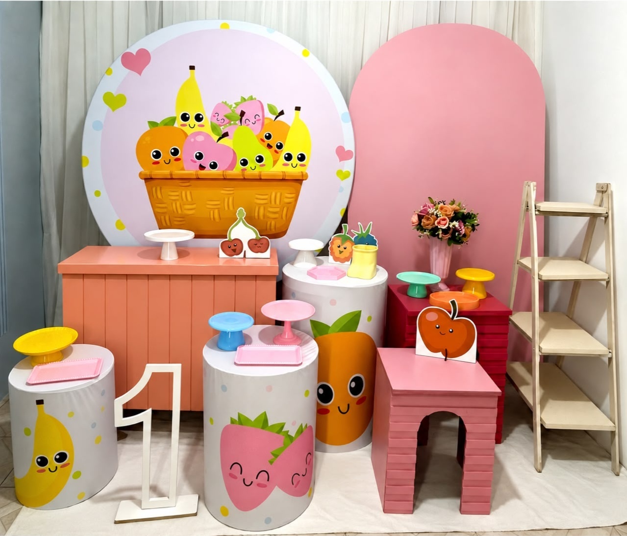 Tema Frutinhas Kit Luxo - Olaf Decoracao e pegue monte 