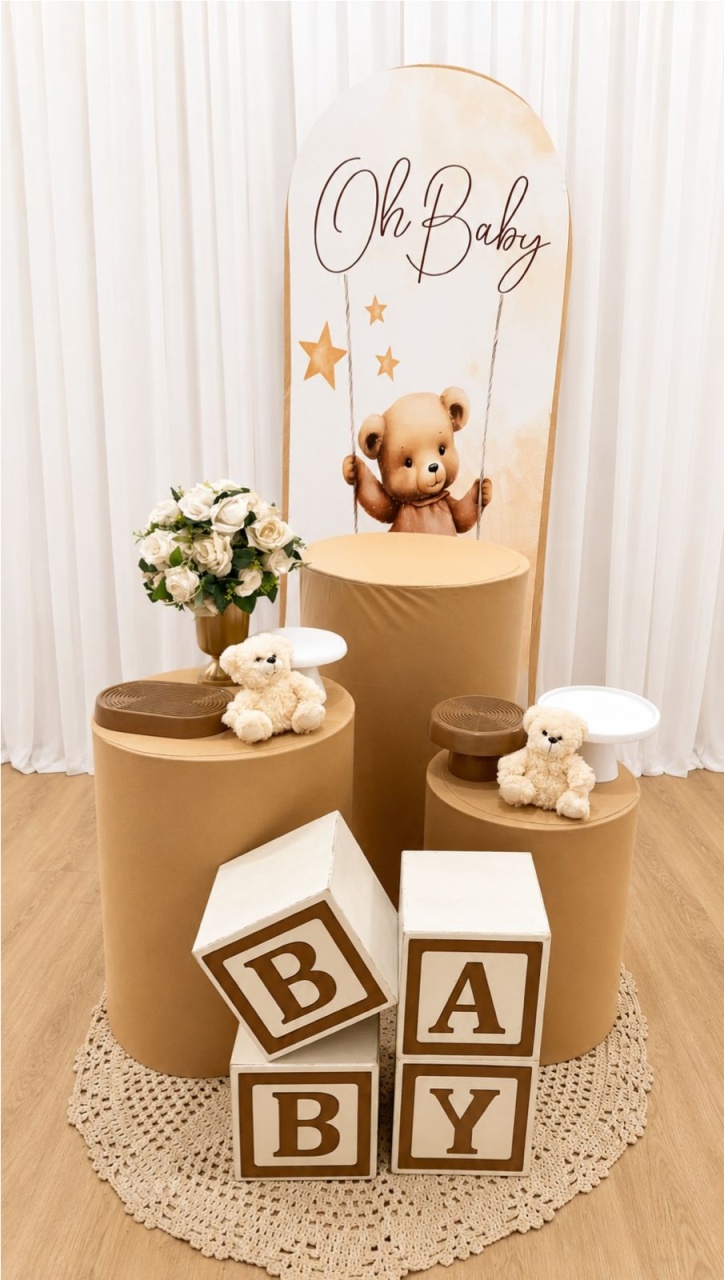 Cha de Bebê - Olaf Decoracao e pegue monte 