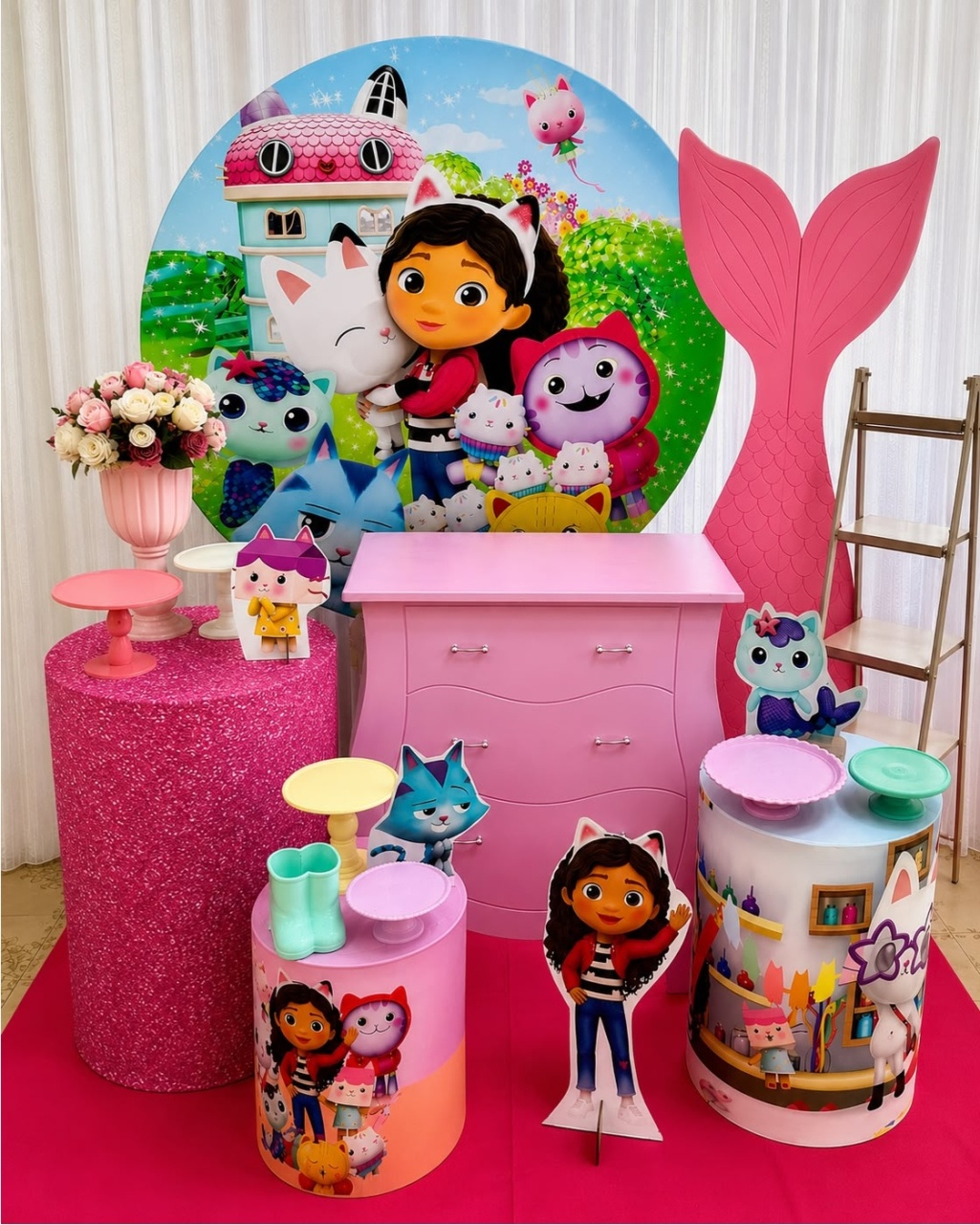 Kit Casa Magica Gabi Celebre - Olaf Decoracao e pegue monte 