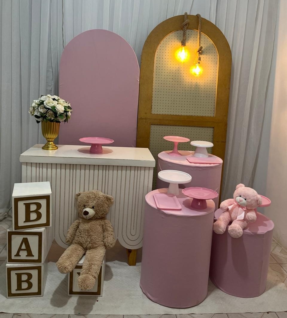 Cha de Bebê Menina - Olaf Decoracao e pegue monte 