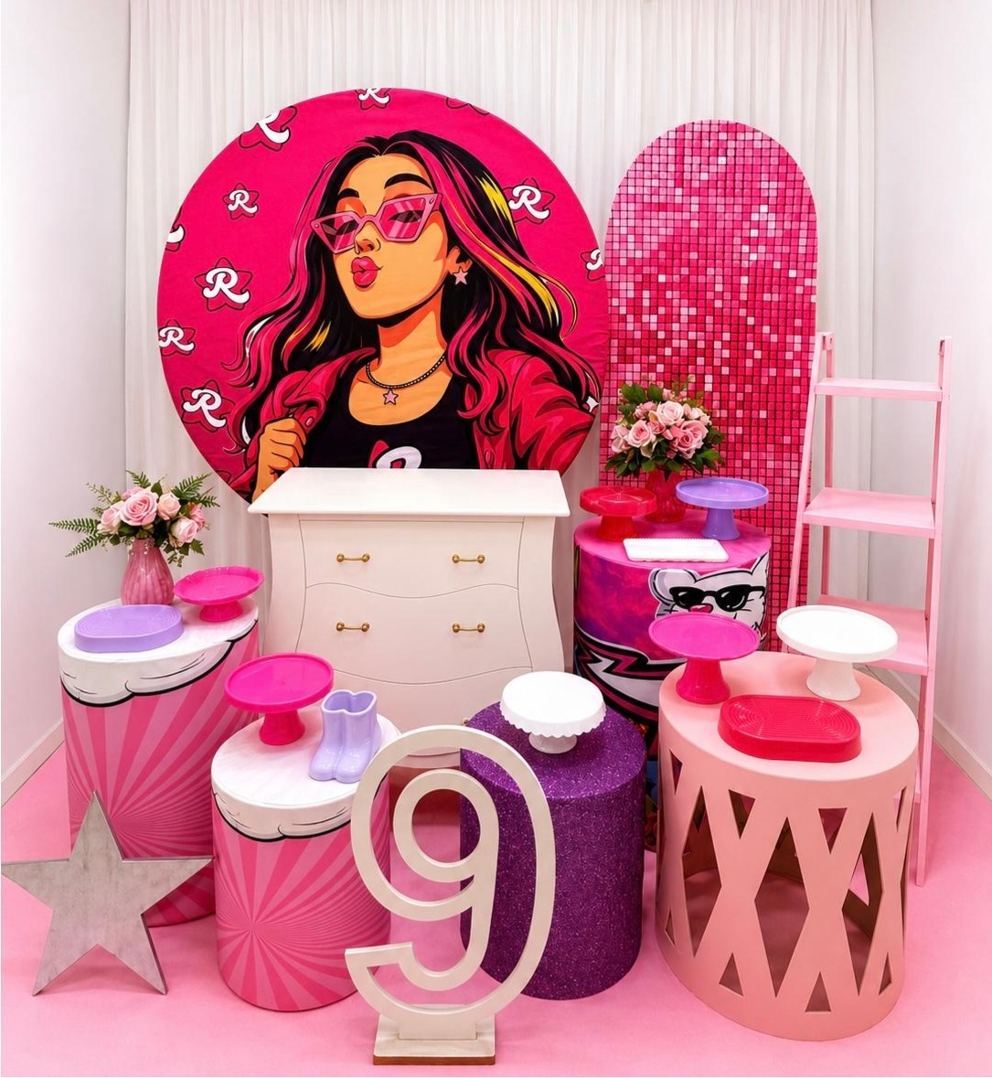 Kit Emilly Vick Luxo - Olaf Decoracao e pegue monte 