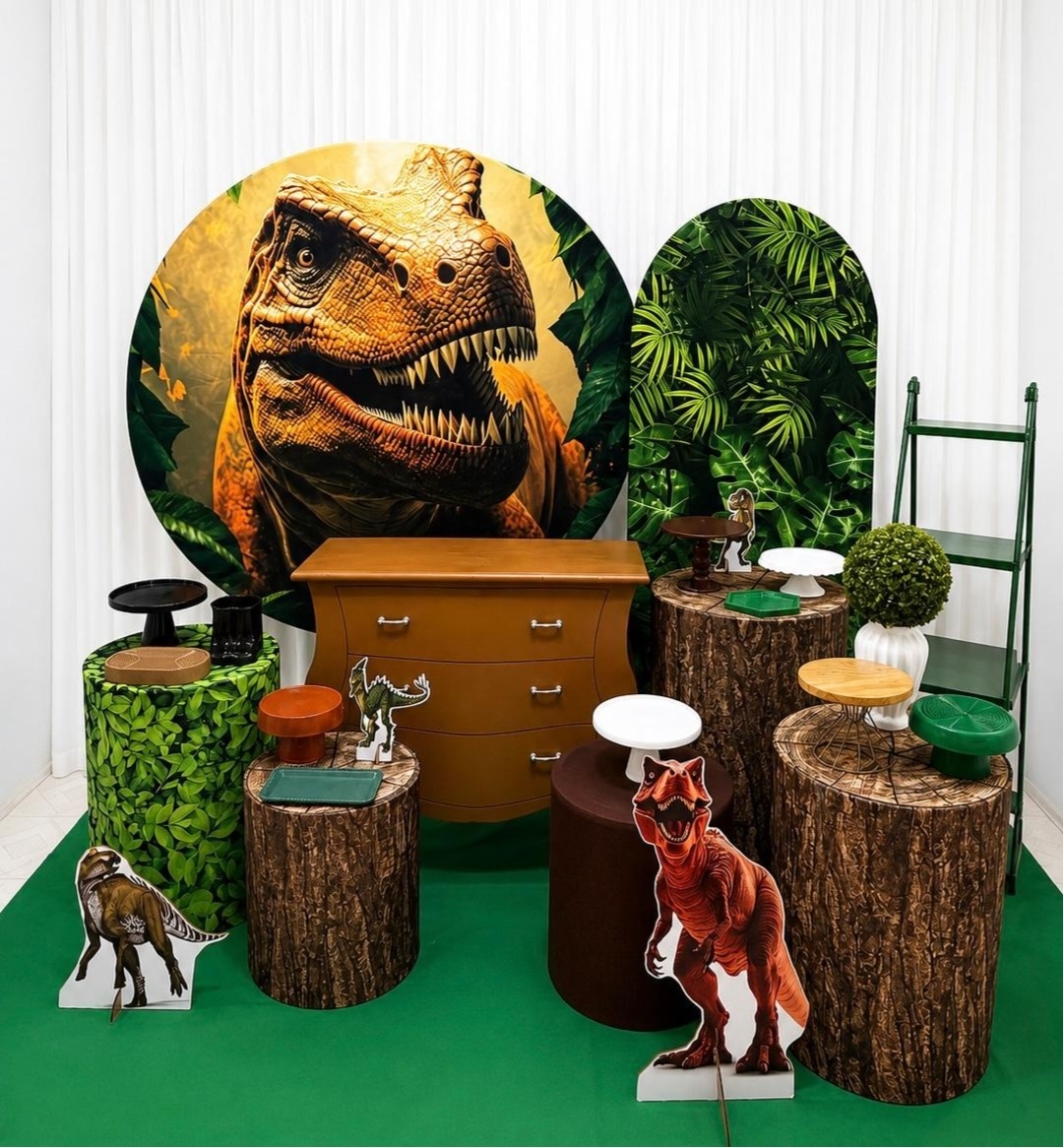 Kit Dinoussauro Rex Luxo - Olaf Decoracao e pegue monte 