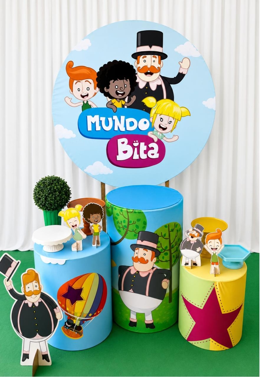 Kit Bita Menino Prata - Olaf Decoracao e pegue monte 
