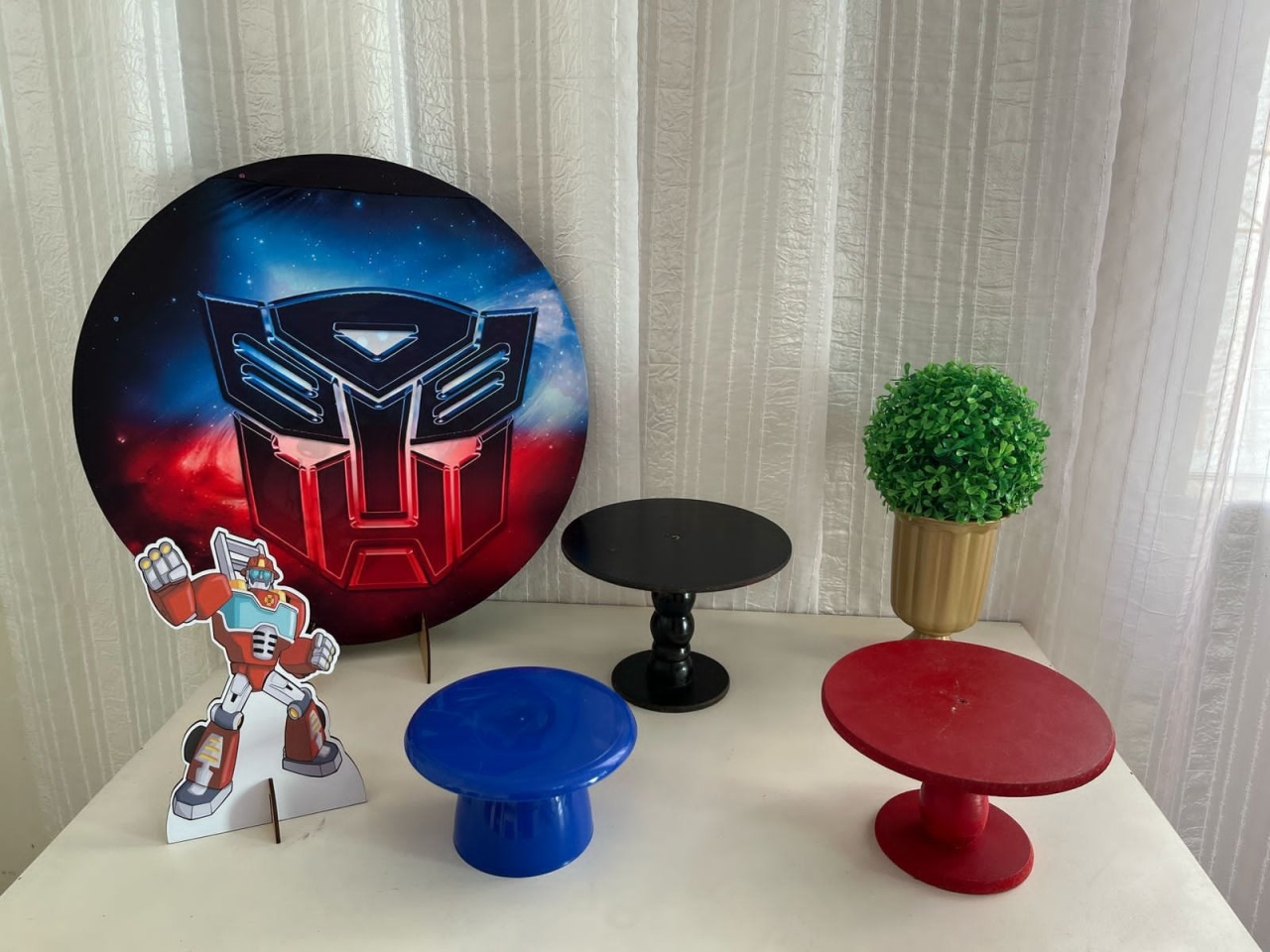 Kit Mesa Transforme - Olaf Decoracao e pegue monte 