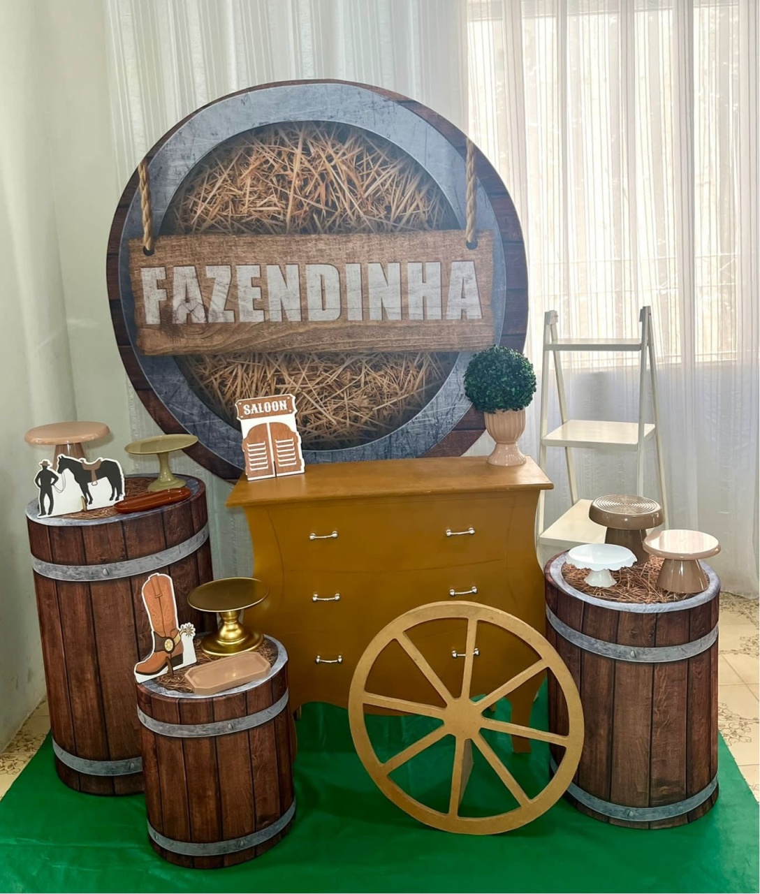 Kit Fazenda Rustica Sublime - Olaf Decoracao e pegue monte 