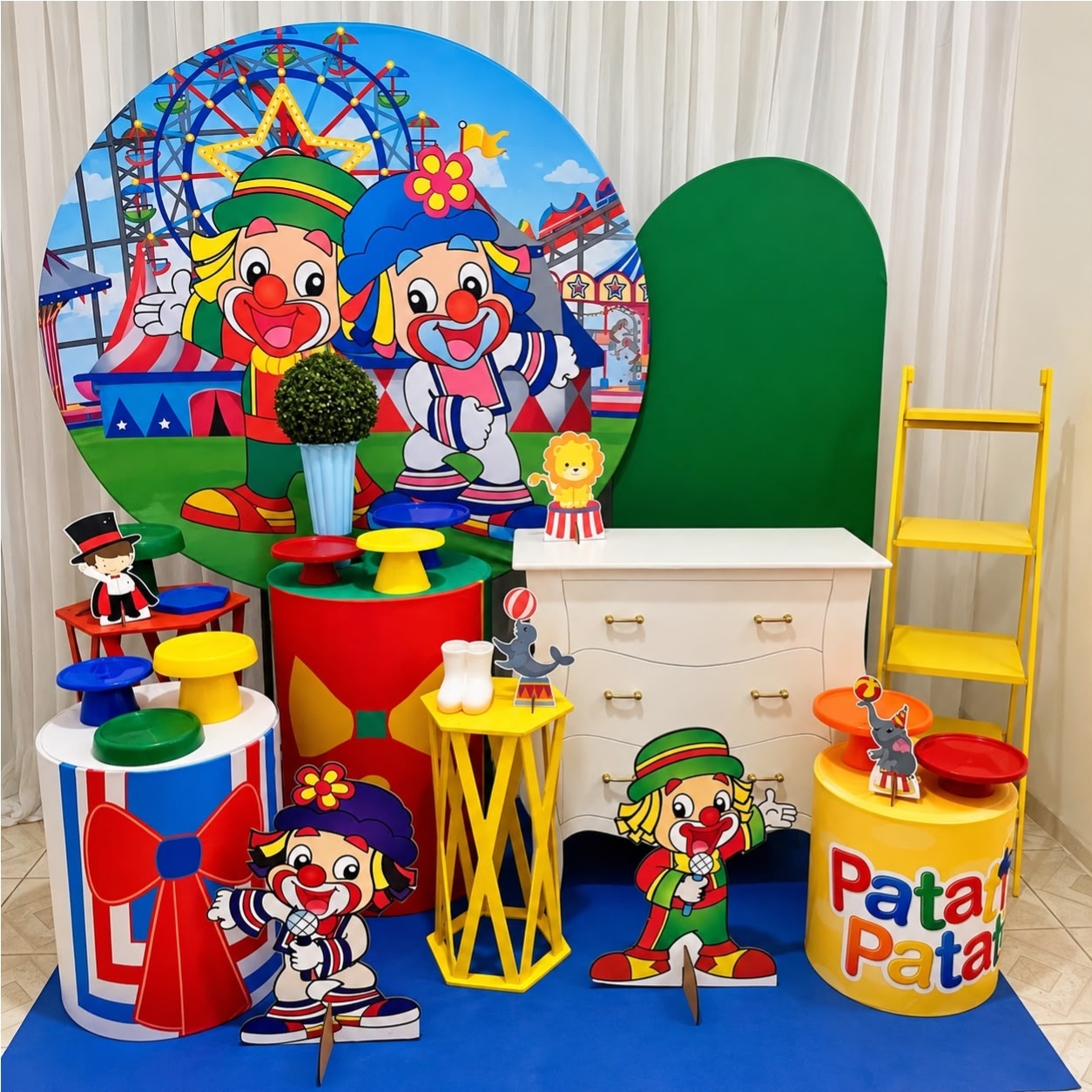 Kit Patati E Patatá Luxo - Olaf Decoracao e pegue monte 