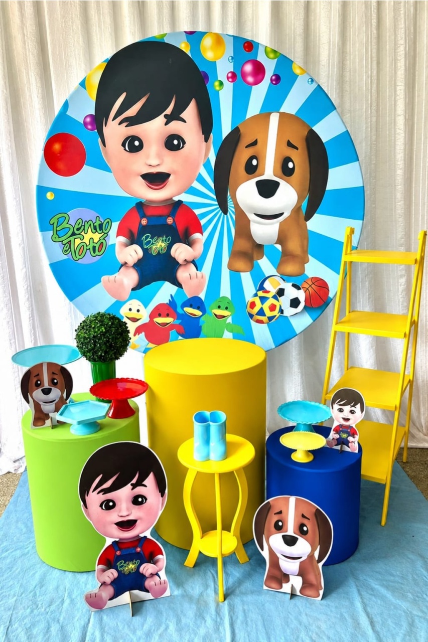 Kit Bento E Toto Ouro - Olaf Decoracao e pegue monte 