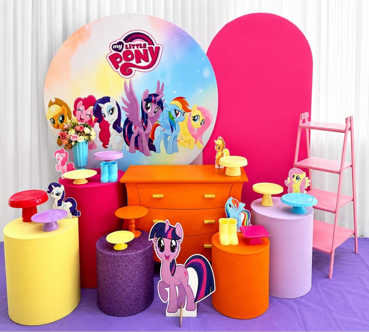Kit My Little Pony Luxo - Olaf Decoracao e pegue monte 