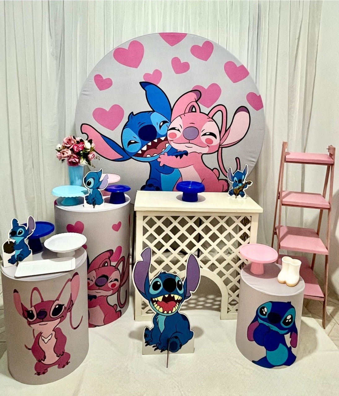 Kit Stitch Lilo - Olaf Decoracao e pegue monte 