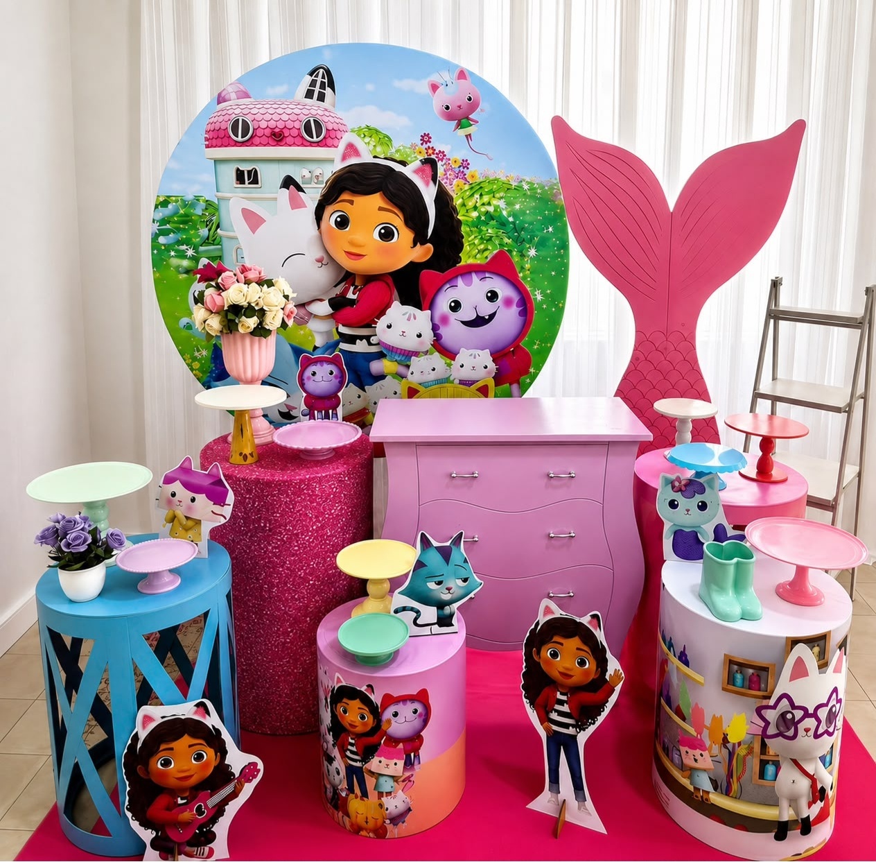Kit Casa Magica Gabi Luxo - Olaf Decoracao e pegue monte 