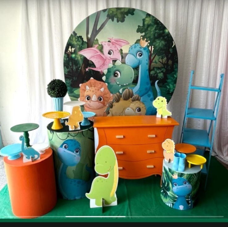 Kit Dino Baby Sublime - Olaf Decoracao e pegue monte 