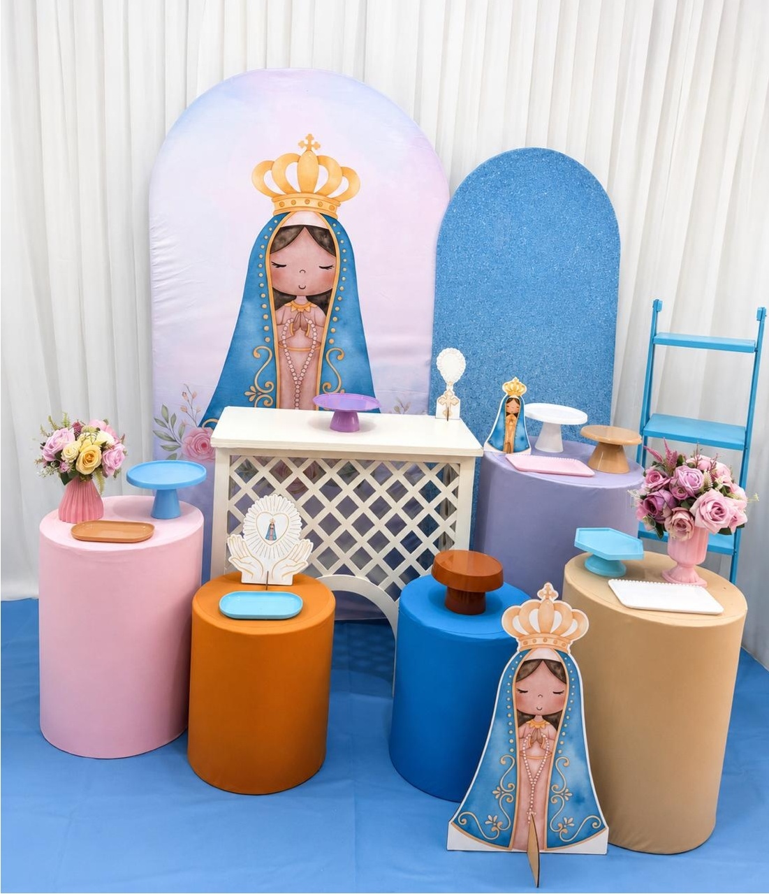 Kit Nossa Senhora Aparecida - Olaf Decoracao e pegue monte 