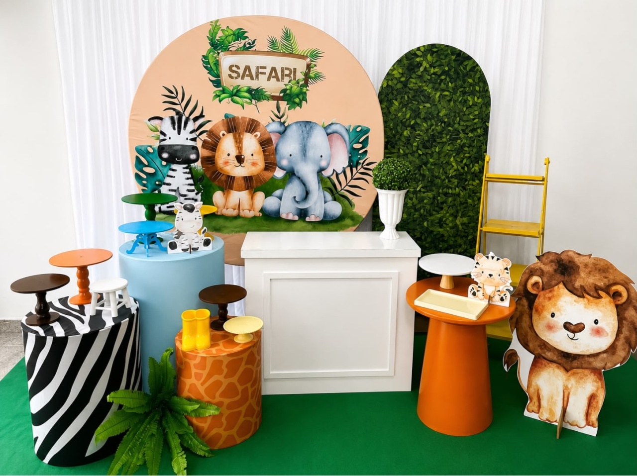 Kit Safari Luxo - Olaf Decoracao e pegue monte 