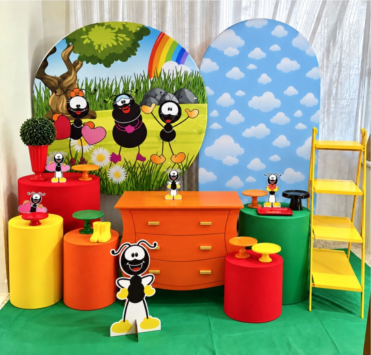 Kit Smiliguido Luxo - Olaf Decoracao e pegue monte 