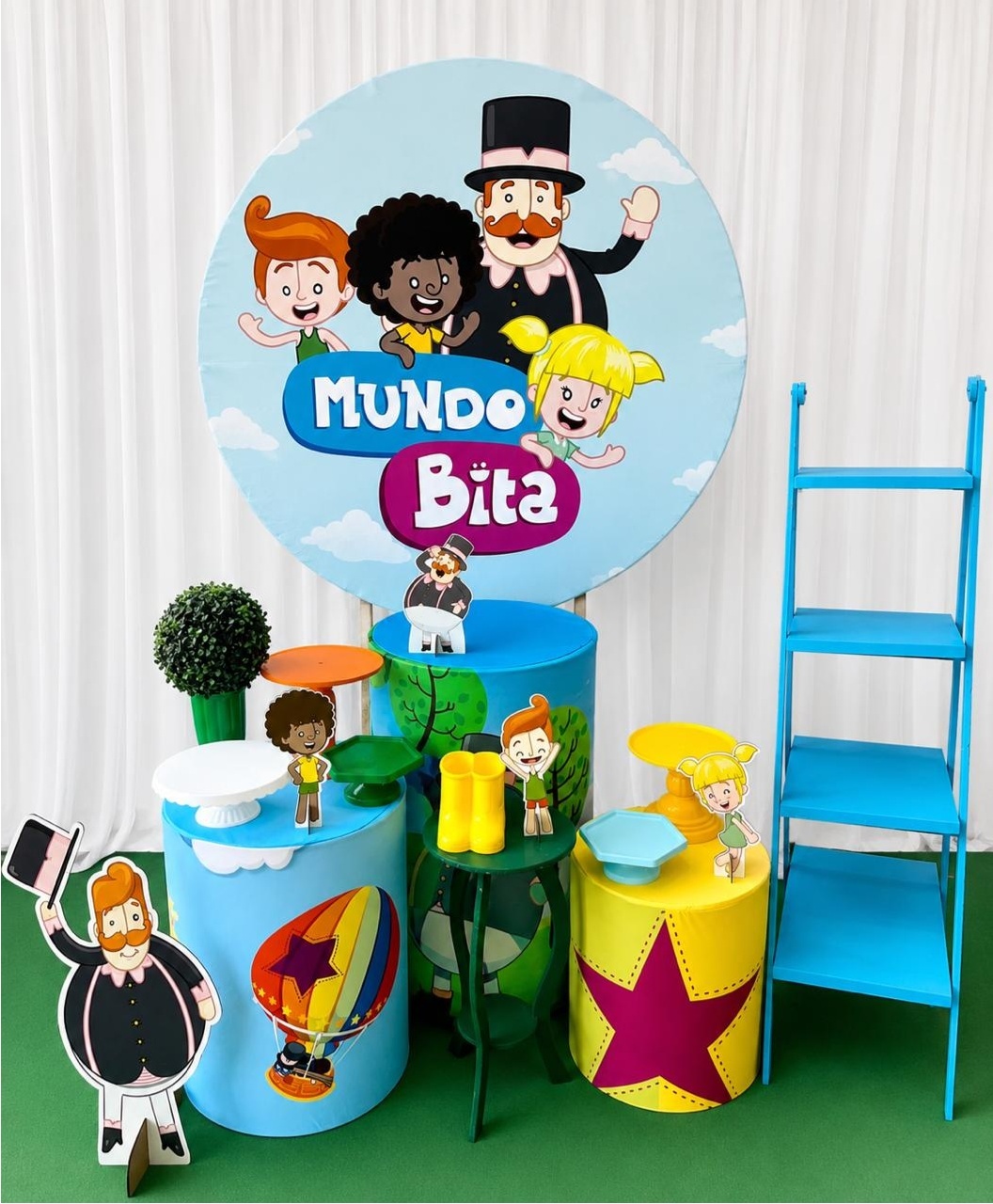 Kit Bita Menino Ouro - Olaf Decoracao e pegue monte 