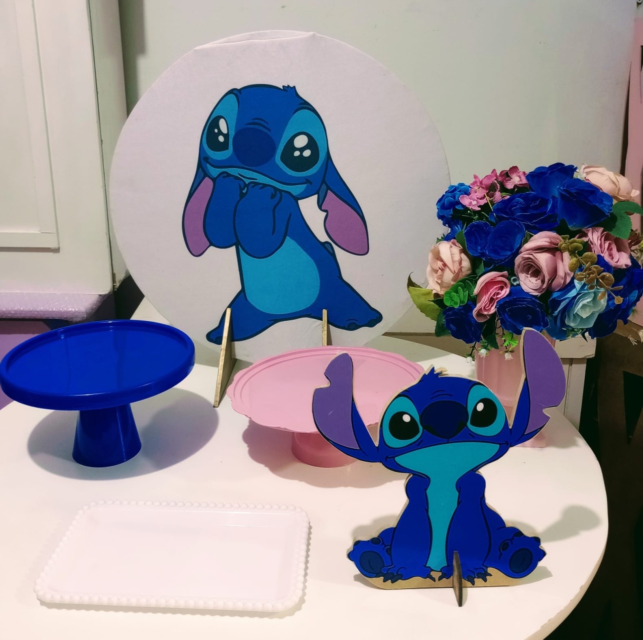 Kit Mesa Lilo - Olaf Decoracao e pegue monte 