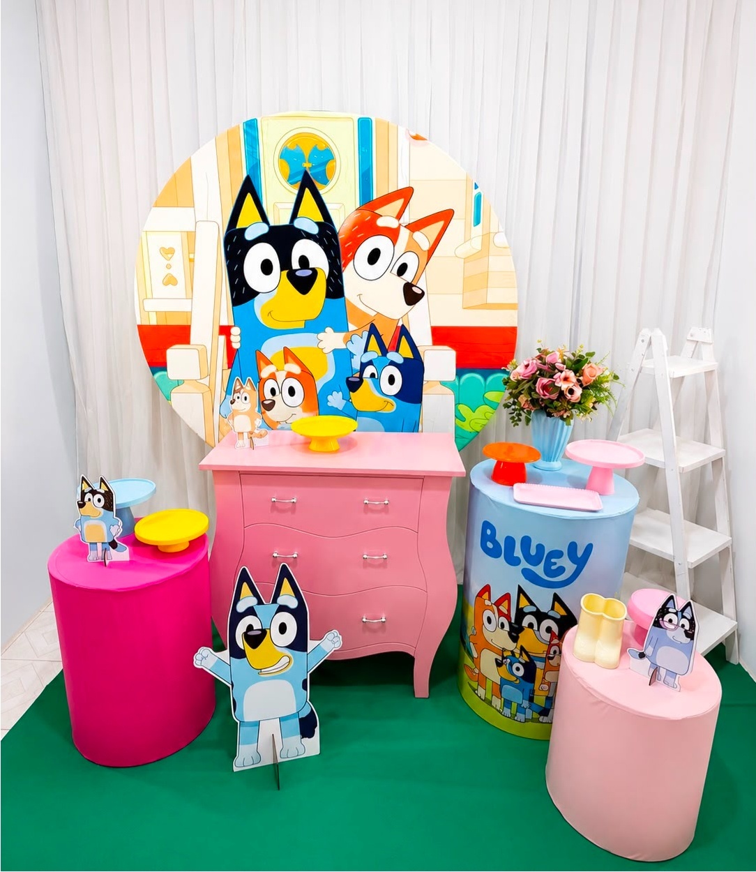 Kit Blue Menina Sublime - Olaf Decoracao e pegue monte 