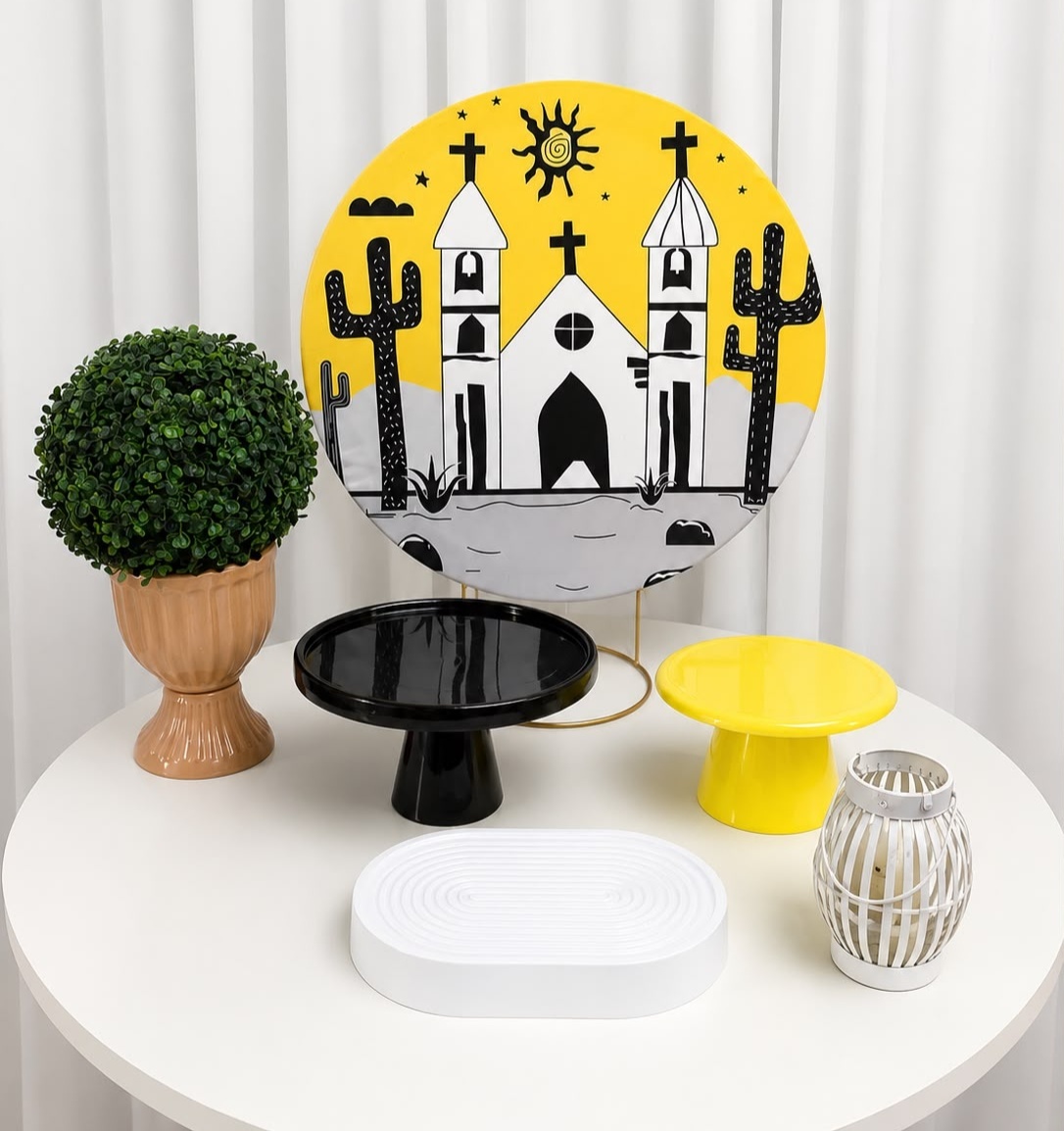 Kit Mesa Cordel - Olaf Decoracao e pegue monte 