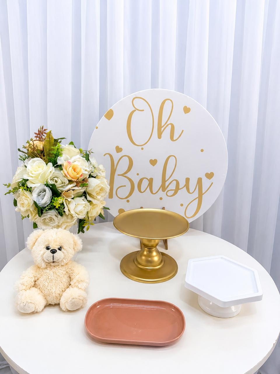 Kit Mesa Ok Baby - Olaf Decoracao e pegue monte 