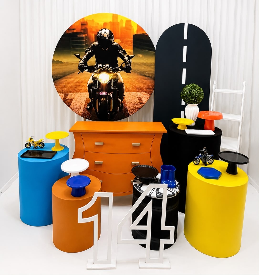 Kit Luxo Motoqueiro - Olaf Decoracao e pegue monte 