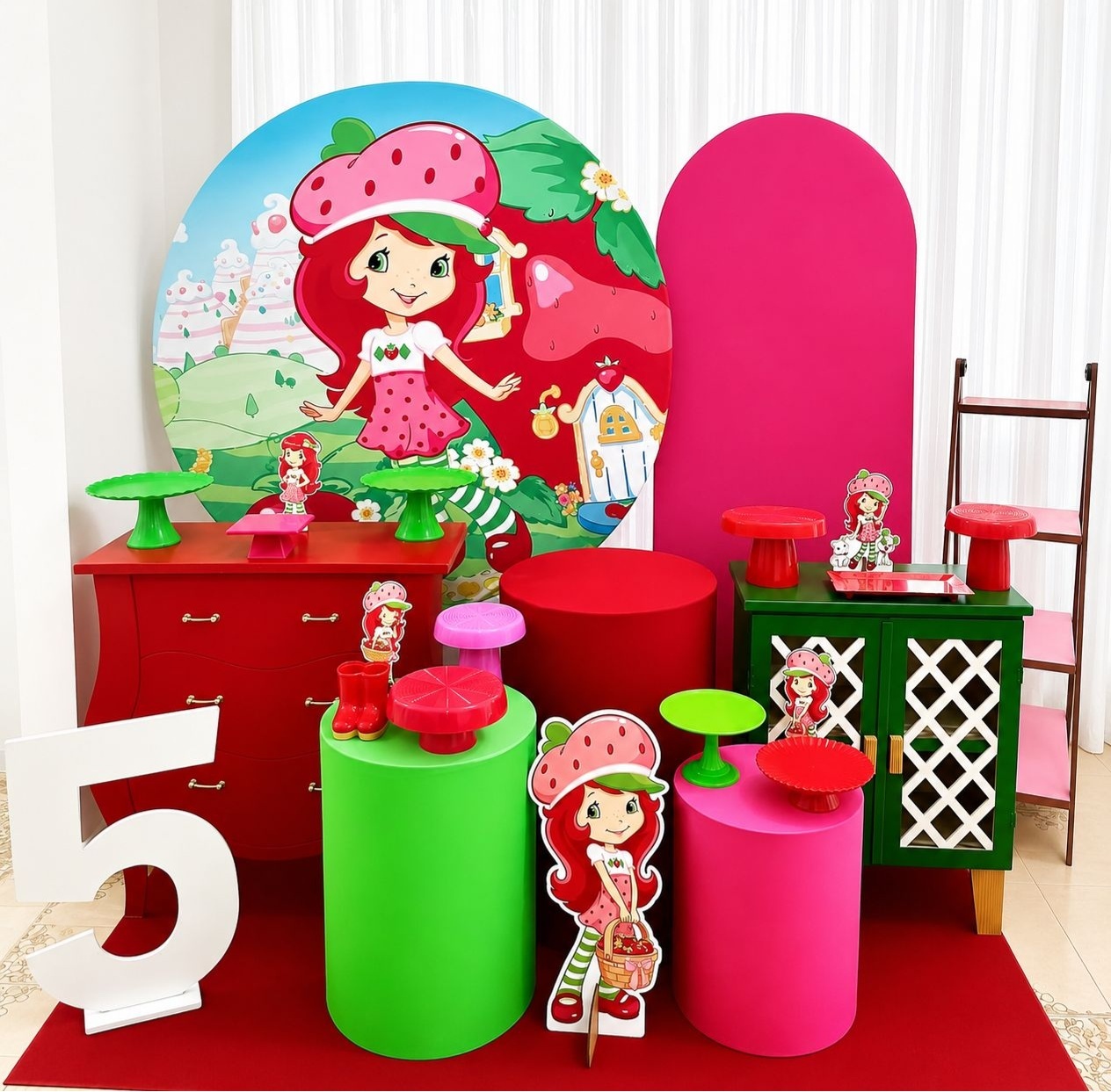 Kit Moranguinho Luxo - Olaf Decoracao e pegue monte 