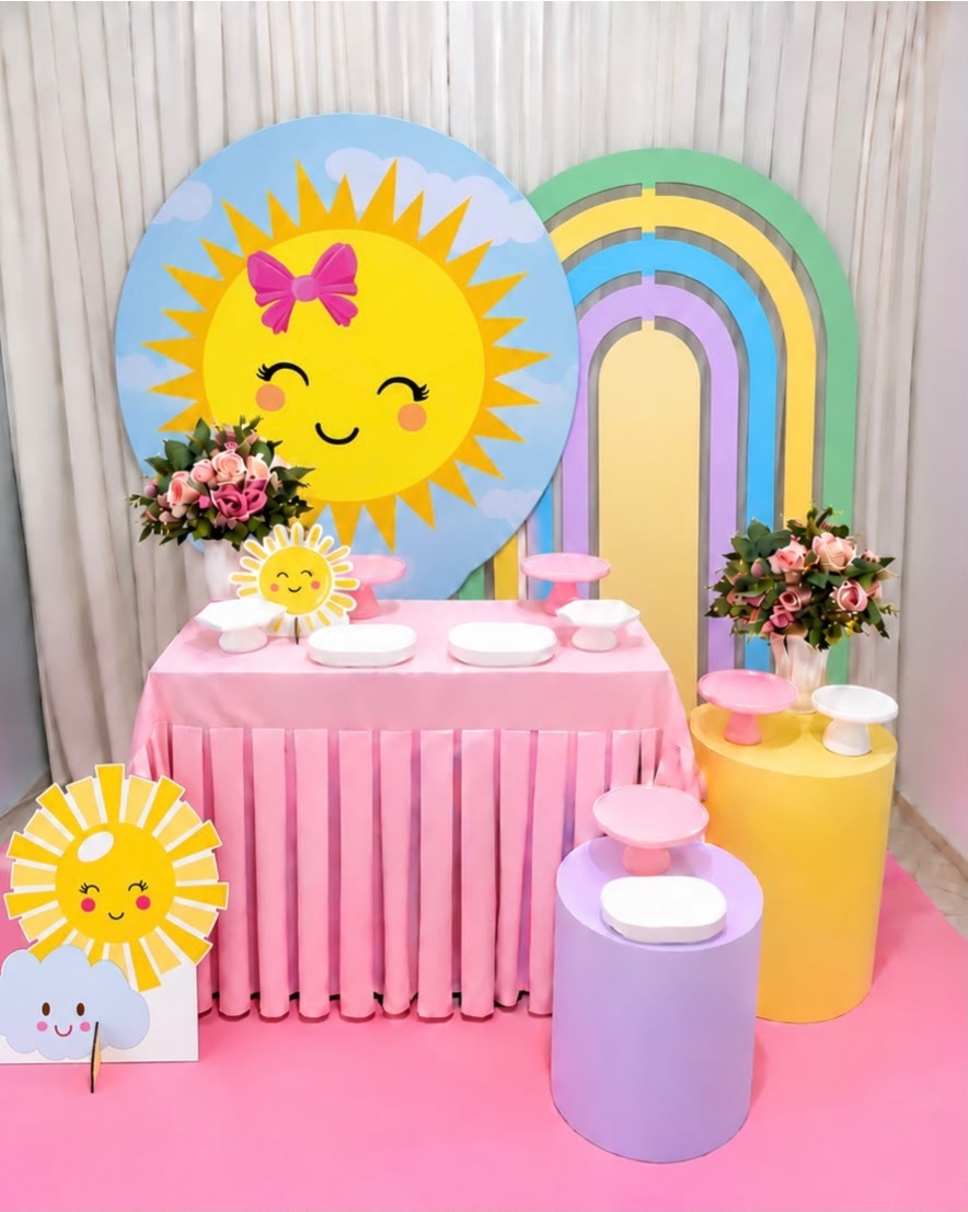 Kit Composição Sol - Olaf Decoracao e pegue monte 
