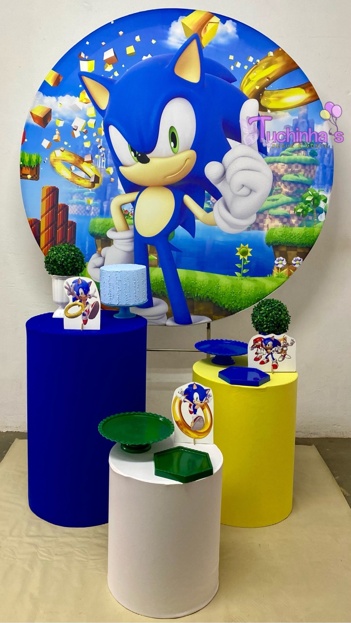 Kit Hiper Sonic - Tuchinhas Pegue e Monte