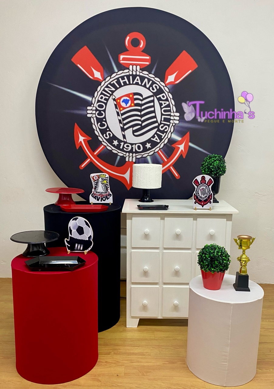 Kit Plus Azul Corinthians - Tuchinhas Pegue e Monte