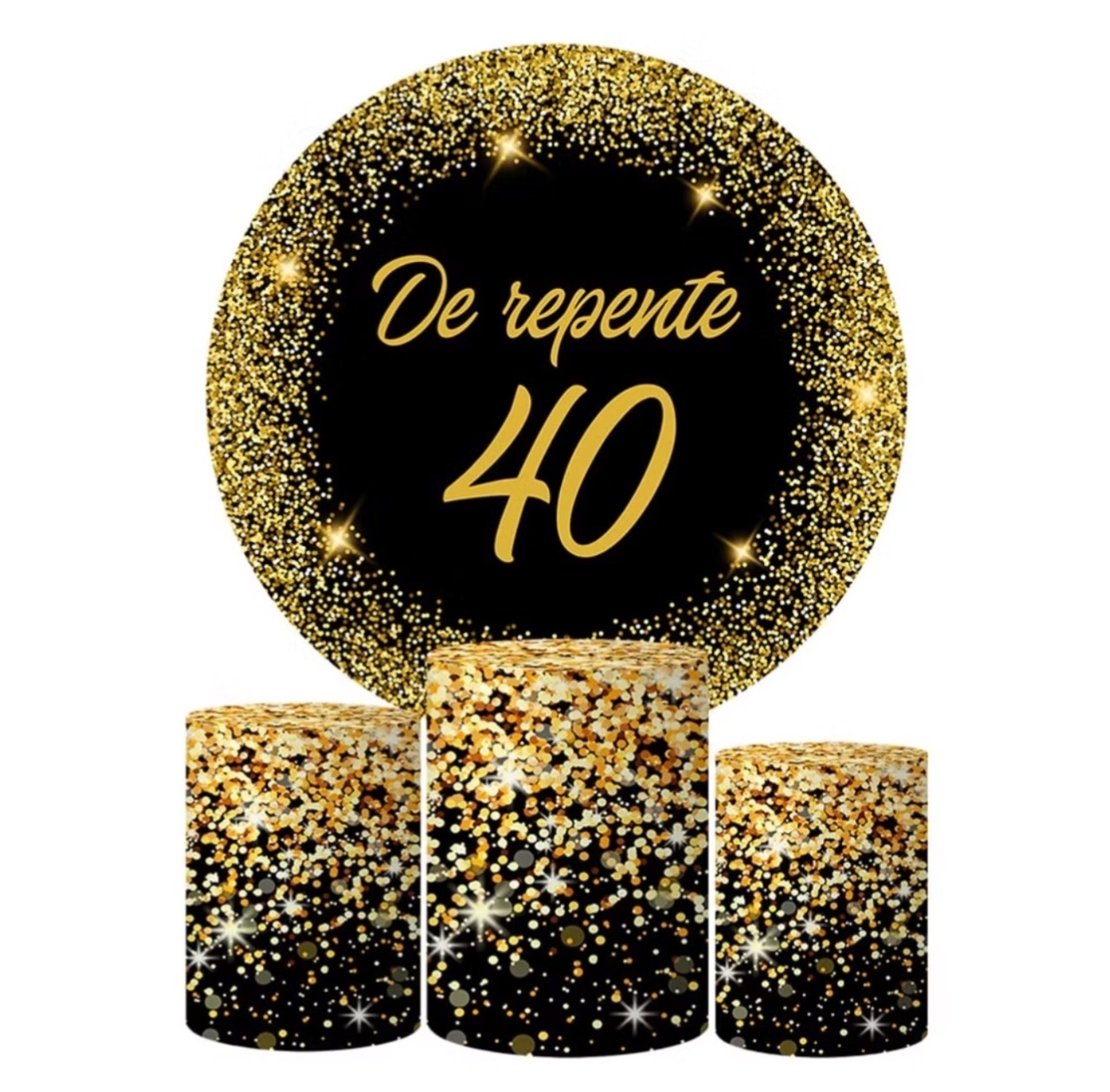 Kit Hiper Premiun de Repente 40 Anos - Tuchinhas Pegue e Monte