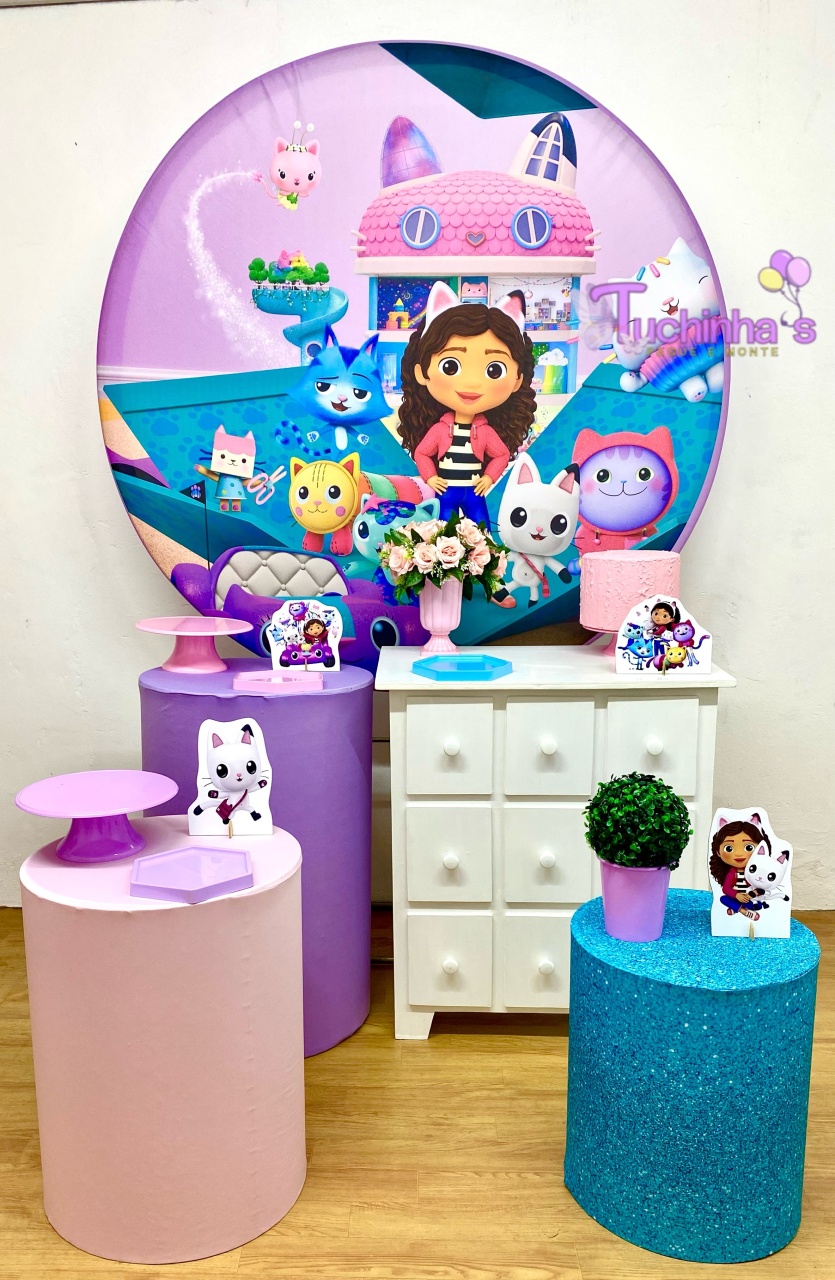 Kit Plus A Casa Mágica da Gabi - Tuchinhas Pegue e Monte