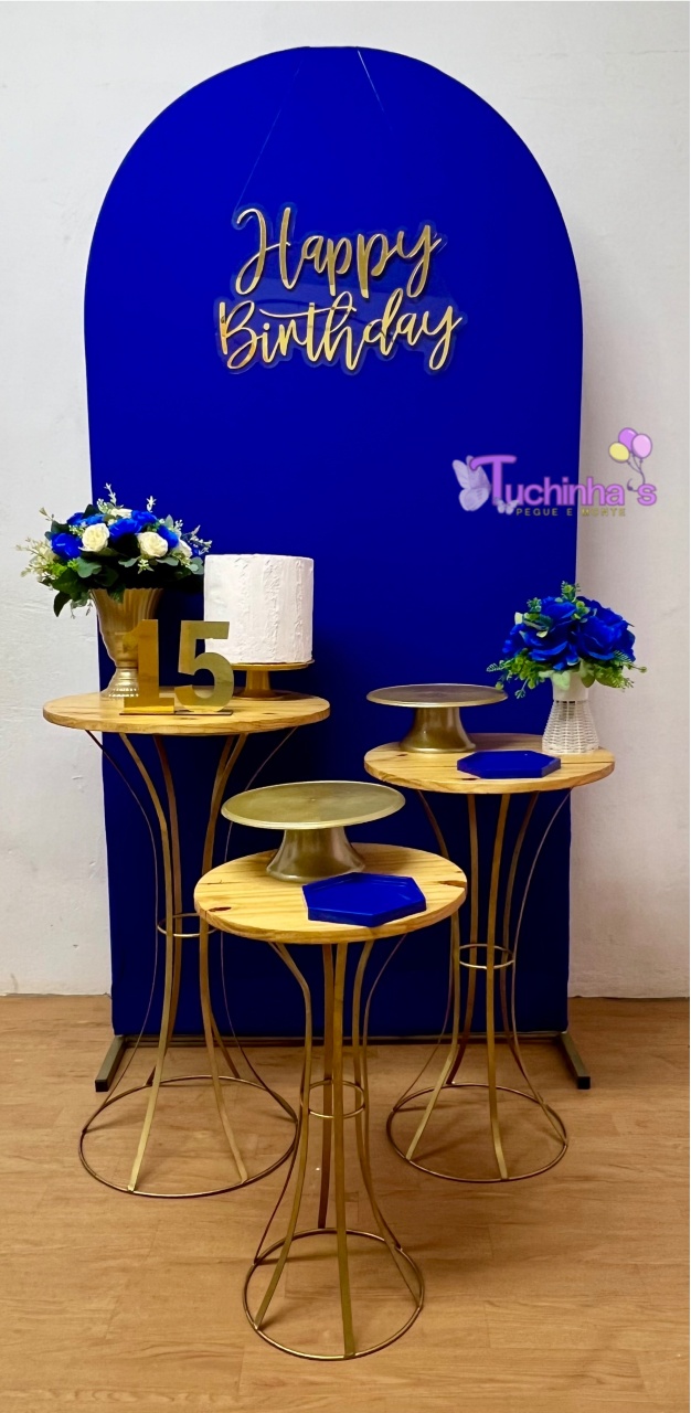 Kit Ultra Romano Azul Royal  - Tuchinhas Pegue e Monte