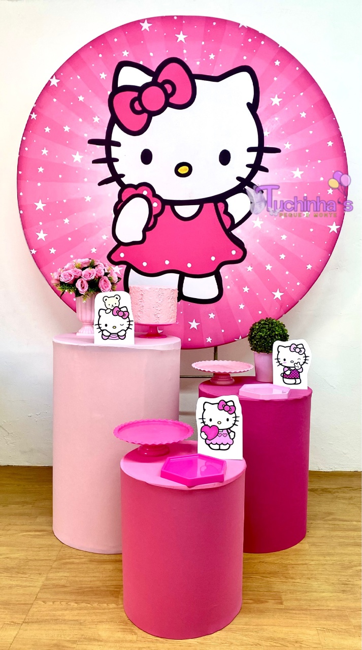 Kit Hiper Hello Kitty - Tuchinhas Pegue e Monte