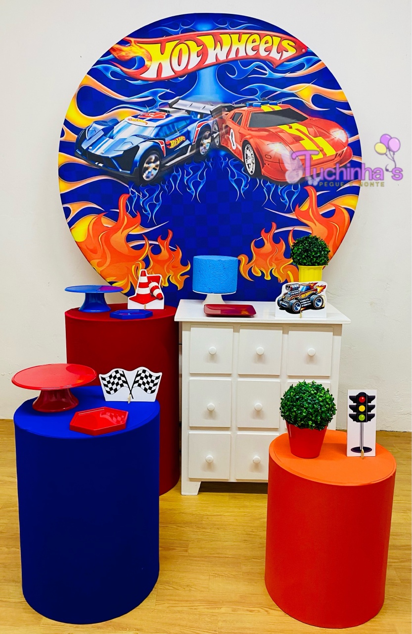 Kit Plus Hot Wheels - Tuchinhas Pegue e Monte